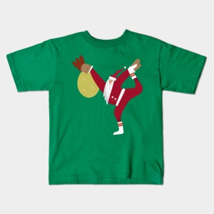 Sport Santa Arabesque Kids T-Shirt